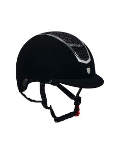 Casco Terciopelo Ultraligero con Pedrería Equestro
