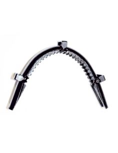 MUSEROLA VAQUERA 3 PASADORES METÁLICOS PAVONADO