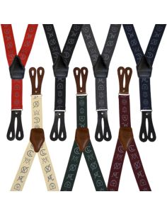 Tirante Lexhis elástico para botón y cinta motivos hierros 2