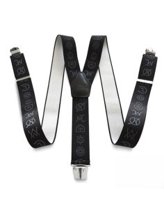 Tirante Lexhis Elástico con Pinzas y Cinta Motivos Hierros