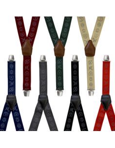 Tirante Lexhis Elástico con Pinzas y Cinta Motivos Hierros 2