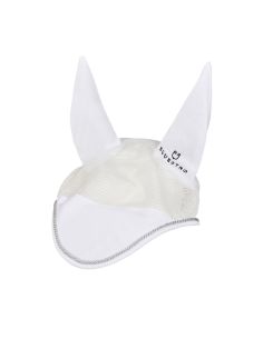 Oferta OREJERAS DE ALGODÓN Y MALLA PERFORADA EQUESTRO BLANCO 2