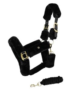 Oferta Cabezada Fluffy + Ramal Maximilian Negro