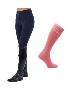 Oferta Pantalón Honour Maximilian + Calcetín HVPSaar Rosa