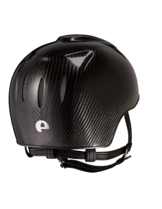 Casco Kep E-Light de carbono negro brillante sin visera/rejilla de acero inoxidable large 2