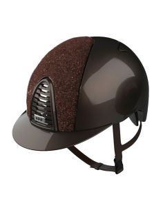 Casco Kep Cromo 2.0 Polish Marrón/panel frontal tejido brillo marrón large