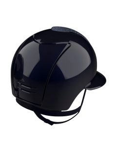 Casco Kep Cromo 2.0 Polish Negro/panel frontal de tejido galaxia azul oscuro large 2