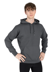 Sudadera oversize Icon con capucha Grafito Maximilian