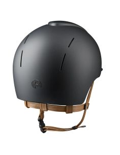 Casco Kep Smart Nova Textil Negro Correas Beige Tejido Star Negro 2