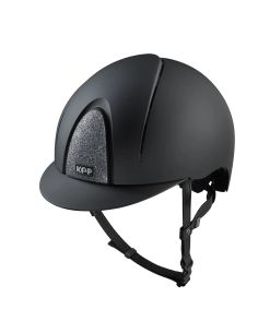Casco Kep Smart Nova Textil Negro Tejido Star Plata