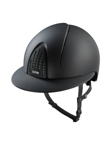 Casco Kep Smart Nova Textil Negro Visera de Polo