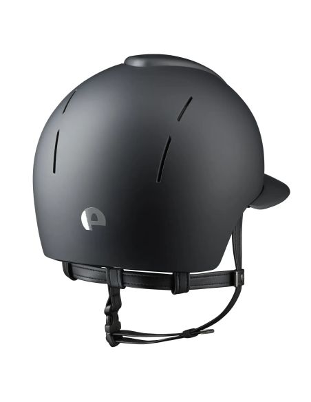 Casco Kep Smart Nova Textil Negro Visera de Polo