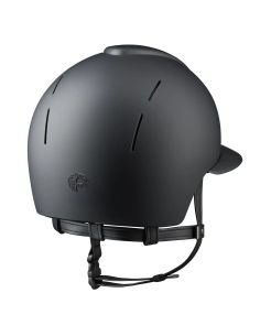Casco Kep Smart Nova Textil Negro Tejido Star Negro Visera de Polo 2