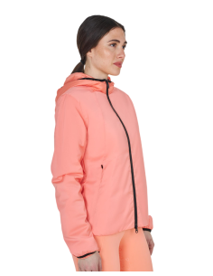 Chaqueta softshell para mujer plegable Equestro Rosa 2