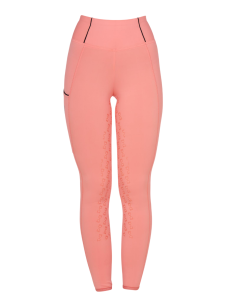 Leggings ajustados de Equestro de mujer con agarre total Rosa 2