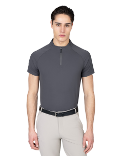 Camiseta manga corta Code Base Layer Grafito Maximilian