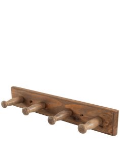 Perchero de madera retro Stubbs