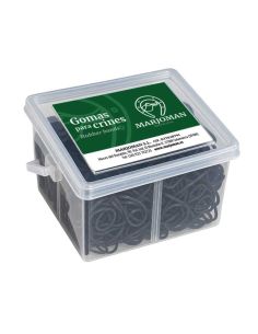 Caja de gomas para crines