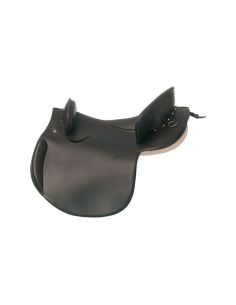 SILLA ESTILO ESPAÑOL LUDOMAR POTRERA ARMADURA RIGIDA CUERO LISO