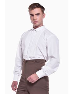 CAMISA JARETA LISA TRAJE CORTO HOMBRE 2