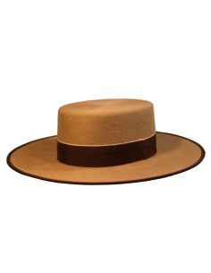 Sombrero Cordobés Cañero Lana 180 grs Camel