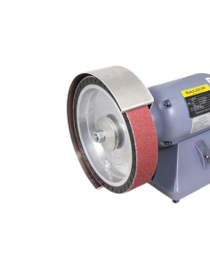 Rueda Soporte Baldor para lija en maquina lijadora 2